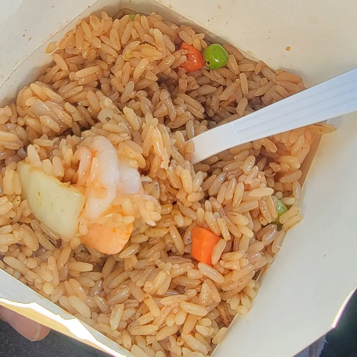 shrimp fried rice 虾炒饭